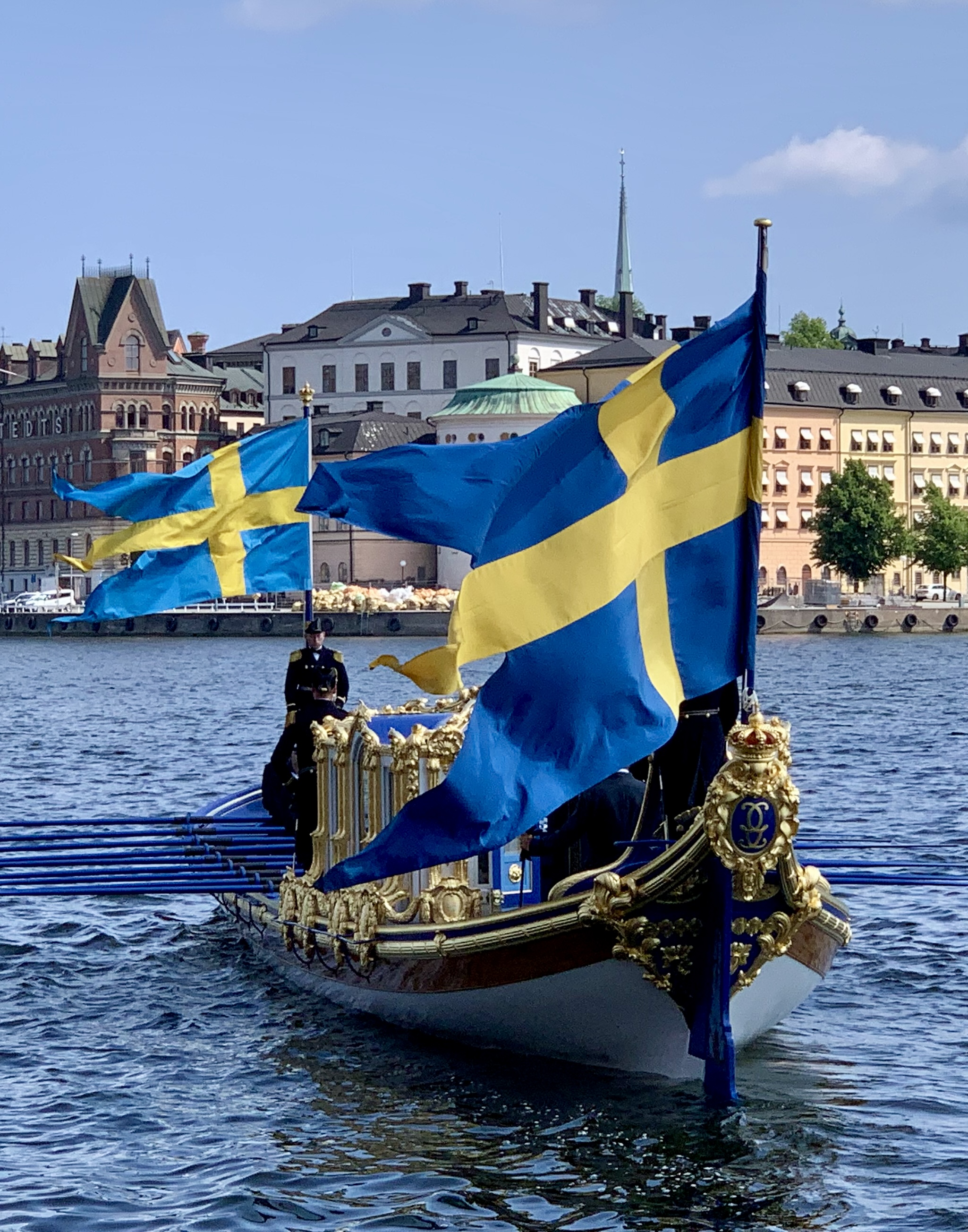 Royal boat in Stockholm